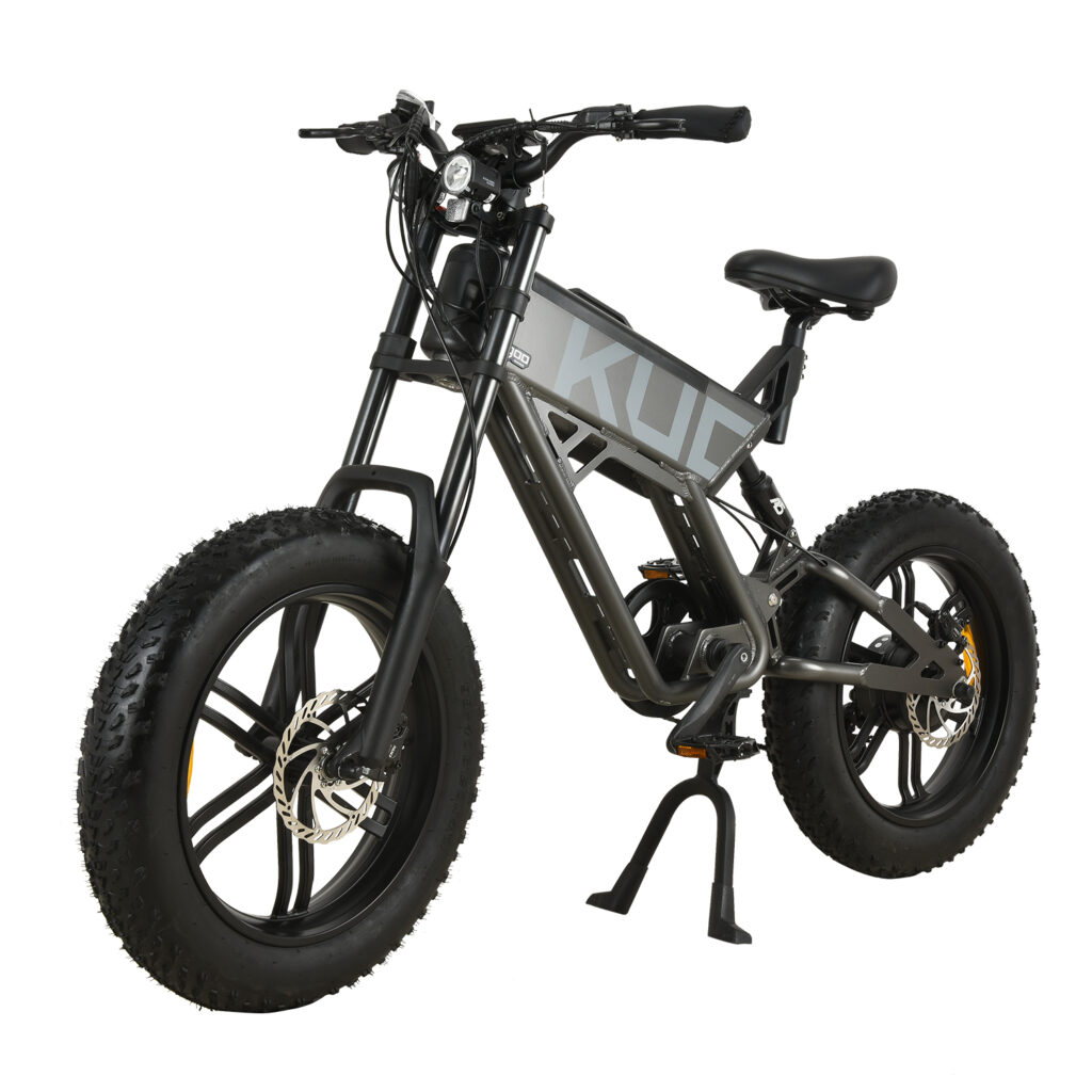 Side view og the Kugoo T01 Electric bike