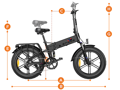 Engwe Engine X dimensions